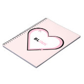 Blink Kpop Cute Aesthetic Teen Notitieboek (Linkerzijde)