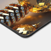 Blink! Mooie chaos-juwelen in goud Bureaumat (Hoek)