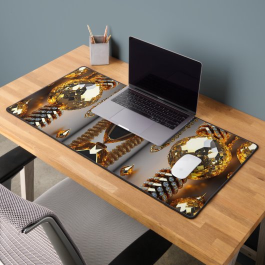 Blink! Mooie chaos-juwelen in goud Bureaumat (Kantoor 2)