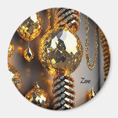 Blink! Mooie chaos-juwelen in goud Magneet (Voorkant)