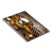 Blink! Mooie chaos-juwelen in goud Notitieboek (Rechterzijde)