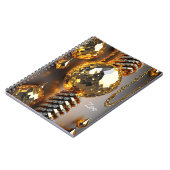 Blink! Mooie chaos-juwelen in goud Notitieboek (Linkerzijde)