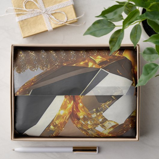 Blink! Mooie chaos-juwelen in goud Tissuepapier (Geschenk)