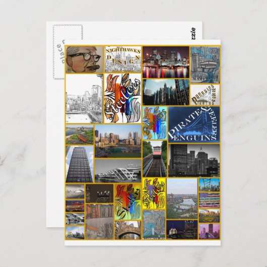 Blink Pittsburgh Briefkaart (Voorkant / Achterkant)