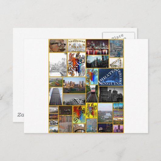 Blink Pittsburgh Briefkaart (Voorkant / Achterkant)