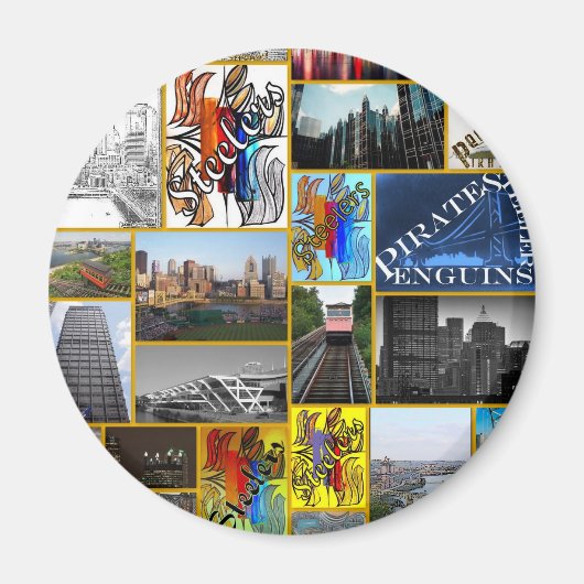 Blink Pittsburgh Magneet (Voorkant)