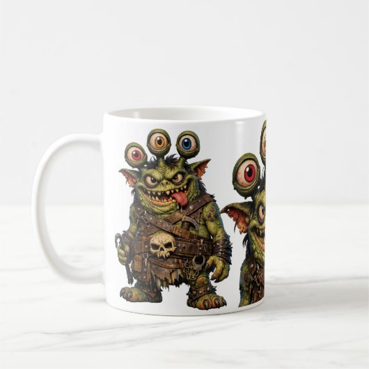 "BlinkBurst Bruiser" - BlinkBack Universum Serie Koffiemok (Links)