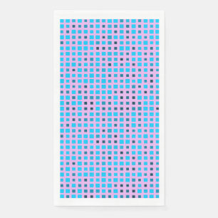 Blinking Pixels Pattern 01.LBlue. Lpurple BG Servet