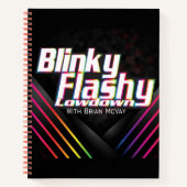 Blinky Flashy NOTEBOOK Notitieboek (Voorkant)