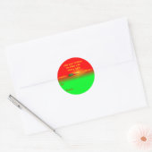 Blinky Licht Kerst labels (Envelop)