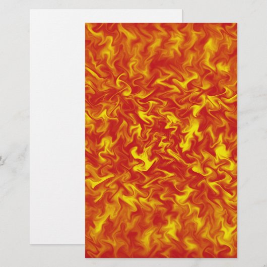 Blinten van vuurwerk briefpapier (Voorkant / Achterkant)