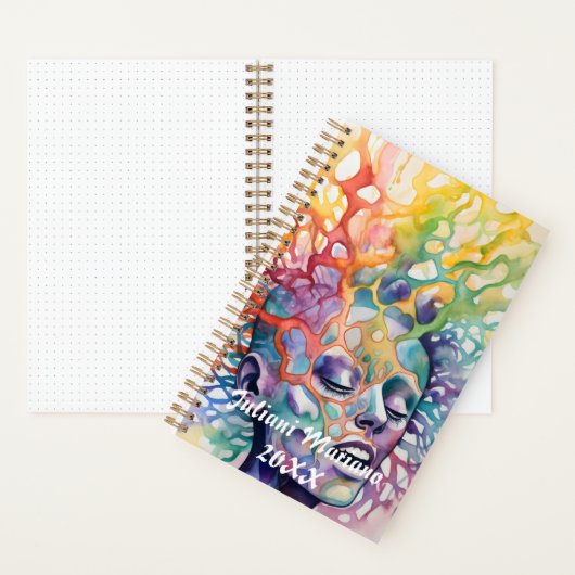 Bliss Aangepaste naam Notitieboek (Binnen)