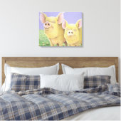 Bliss Canvas Afdruk (Insitu (Slaapkamer))