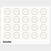 Bliss Chic Damask Bloemen Sticker (Vel)