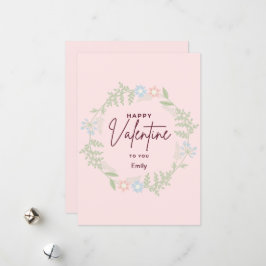 Bliss elegante flora Valentijnsdag Kaart