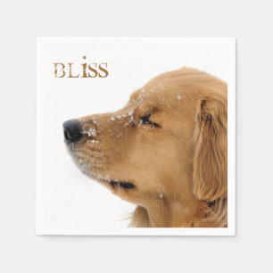 Bliss Golden Retriever Servetten