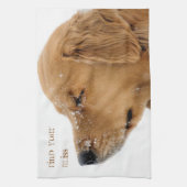 Bliss Golden Retriever Theedoek (Verticaal)