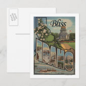 Bliss, IdahoLarge Letter ScenesBliss, ID Briefkaart (Voorkant / Achterkant)