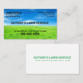 Bliss Lawncare Business Card Visitekaartje (Voorkant / Achterkant)