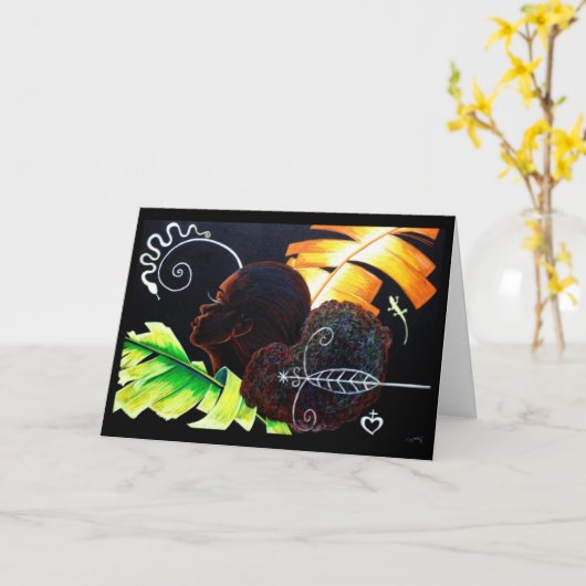 Bliss Pastel Kaart (Gele Bloem)