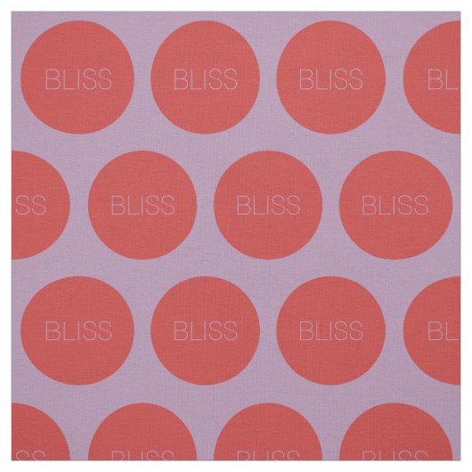 BLISS Polka Dot Pattern Stof (Swatch)