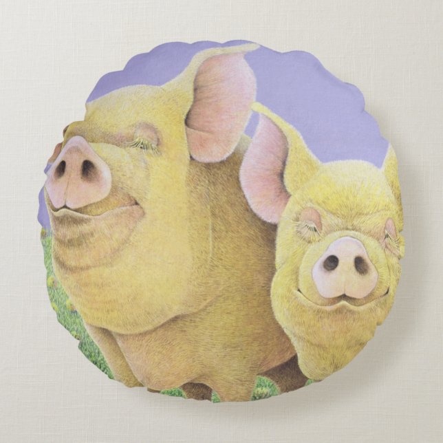 Bliss Rond Kussen (Voorkant)