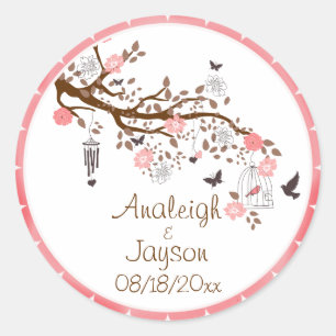 Bliss Trouwenvelop Afdichtingen of Favor Stickers