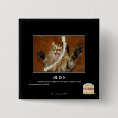 Bliss Vierkante Button 5,1 Cm (Voorkant)