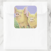 Bliss Vierkante Sticker (Tas)