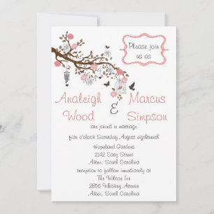 Bliss Wedding Invitations Kaart