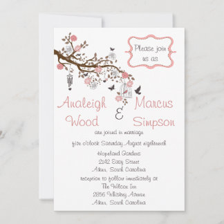 Bliss Wedding Invitations Kaart