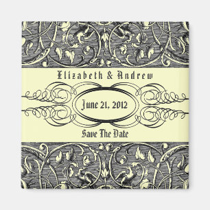 Bliss ~ Wedding Save the Date Notice Magneet