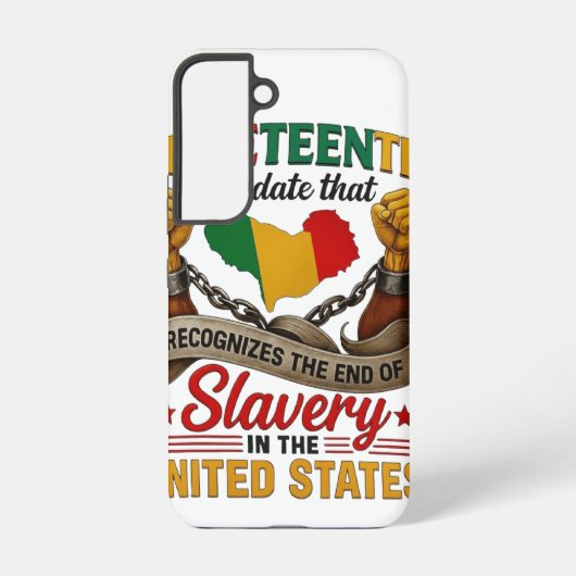 Blissboy Funny Juneteenth T-Shirt Novelty , junete Samsung Galaxy Hoesje (Achterkant)