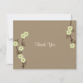 Blissful Blossom Dank je wel Bedankkaart (Voorkant)