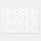 Blissful Blues Collectie WRapping Papier Inpakpapier Vel (Voorkant)