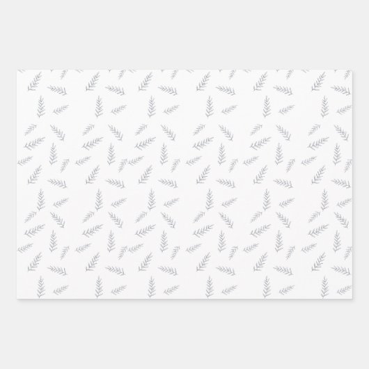 Blissful Blues Collectie WRapping Papier Inpakpapier Vel (Voorkant)