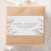 Blissful Branches Adresetiketten Etiket (Insitu)