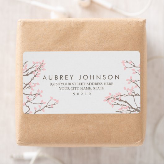 Blissful Branches Adresetiketten Etiket (Insitu)