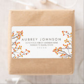 Blissful Branches Adresetiketten Etiket (Insitu)