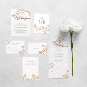 Blissful Branches Gast Tafel Escort Kaarten Plaatskaartje