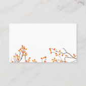 Blissful Branches Gast Tafel Escort Kaarten Plaatskaartje (Achterkant)
