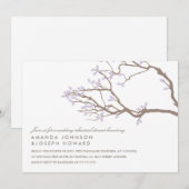 Blissful Branches Rehearsal Dinner Kaart (Voorkant / Achterkant)