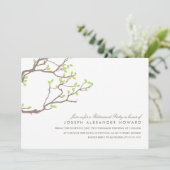 Blissful Branches Retirement Party nodigt uit Kaart (Staand voorkant)