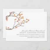 Blissful Branches Retirement Party nodigt uit Kaart (Voorkant / Achterkant)