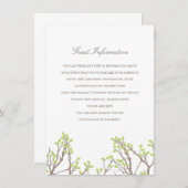 Blissful Branches Routebeschrijving/Informatie Kaa Informatiekaartje (Voorkant / Achterkant)