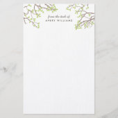 Blissful Branches Stationery Briefpapier (Voorkant)