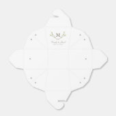 Blissful Branches Wedding Bedankdoosjes (Uitgevouwen)