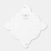 Blissful Branches Wedding Bedankdoosjes (Uitgevouwen)