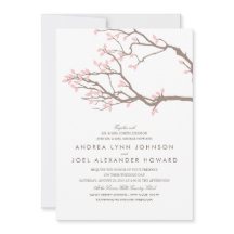 Blissful Branches Wedding Invitation