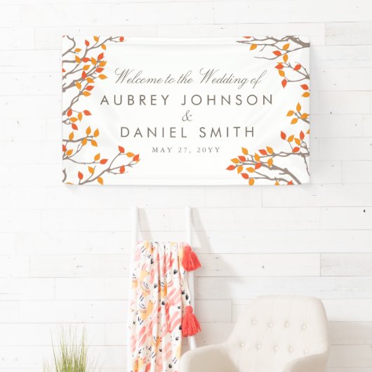 Blissful Branches Wedding Spandoek (Insitu)